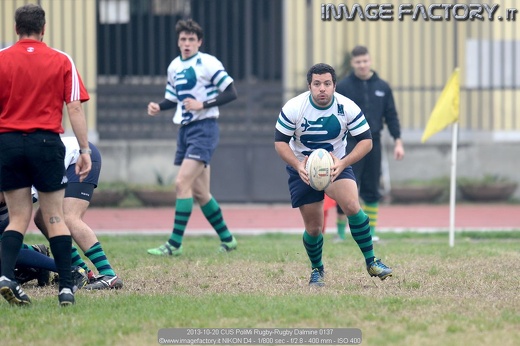 2013-10-20 CUS PoliMi Rugby-Rugby Dalmine 0137
